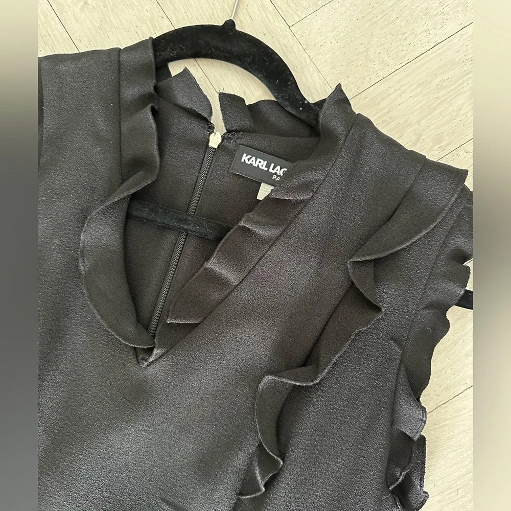 Black Karl Lagerfeld Paris Dress - Picture 5 of 5